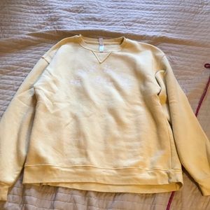 Light yellow Block Island Crew Neck
